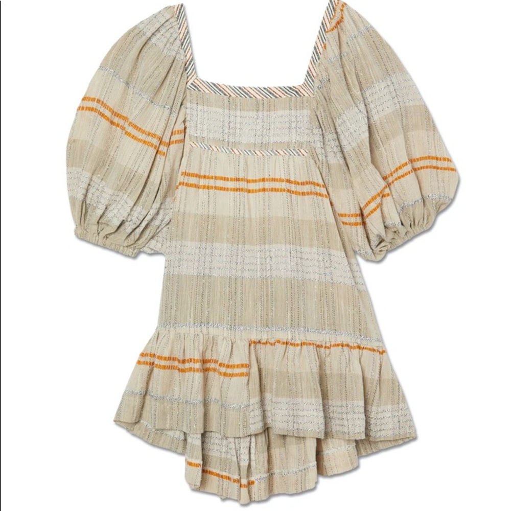 Free People
Striped Peasant Dress
